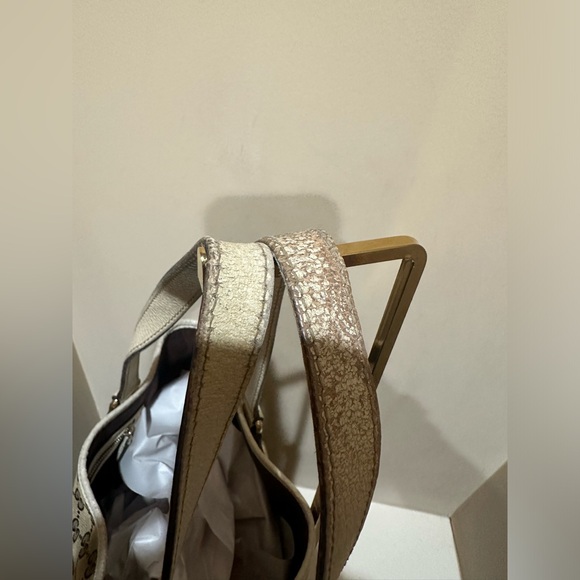 Gucci Charmy Open Canvas and Leather Mono Tote - Picture 11 of 12